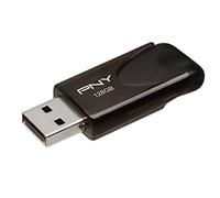 PNY Unidad Flash USB 2.0 Attaché 4 de 128 GB, Color Negro