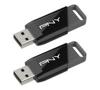 PNY Unidad Flash USB 3.2 Gen 1 de 32 GB, Paquete de 2