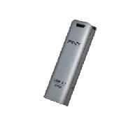 PNY USB Elite Steel 3.1 64GB / Lectura 80 Mb/s - Carcasa metálica FD64GESTEEL31G-EF