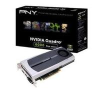 PNY VCQ6000-PB - Tarjeta gráfica NVIDIA Quadro 6000 (6 GB, GDDR5)