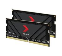 PNY XLR8 Gaming MN32GK2D43200X - Kit de Memoria DDR4 DRAM 3200 MHz (PC4-25600) CL20 1.2V Dual Channel Overclocked Notebook/Laptop (SODIMM)