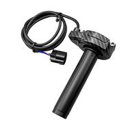 PNYZIK Mango del acelerador eléctrico para moto de cross para Sur-Ron/Surron/Light Bee/Sur Ron S/Surron X/Surron X160/Surron X260 Quick Twist con patrón de fibra de carbono y cable del acelerador