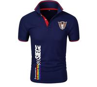 Po.lo Camiseta Hombre Corta BO.w S.ix S.ie.g.e, Golf Po.los Hombre, Ropa Sudoración Ultra Ligera y Transpirable(Dark Blue,4XL)