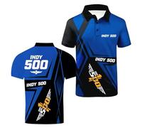 Po.lo hombre Para In.di.an.ap.ol.is 500, Golf Hombre Camisa de Verano Slim Fit Camiseta, Ideal para ropa deportiva informal unisex, Delgado(Slanse,XL)