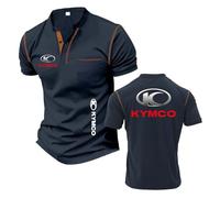 Po.lo hombre Para K.Y.M.C.O, Absorbe la Humedad, Dry fit, atlético, de Manga Corta, Ideal para ropa deportiva informal unisex, office(Zqinse,XXL)