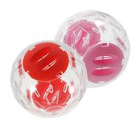 POABNCY 2 Pelotas Deportivas Grandes for hámster de 5,5 Pulgadas, adecuadas for Que Las Mascotas corran y jueguen con Ellas.