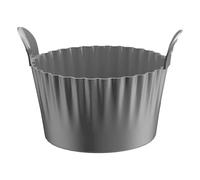 Poacher - Juego de moldes de silicona de alta calidad, de cocina escalfada, seguro y pequeño, con una sartén escalfada de silicona que no tiene tazas, para huevos al vapor, prueba pasteles