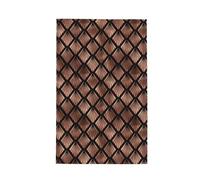 Poadnly Abanicos Art Déco en Oro Rosa sobre Fondo Negro,Paños de Cocina absorbentes con diseño de gofre Toalla de Cocina, 41 x 66 cm