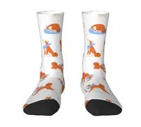 Poadnly Adorable Akita Inu,Calcetines de compresión deportivos unisex Medias para adultos.