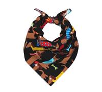 Poadnly Amo a mis perros salchichas,Bufanda tipo bandana para hombre y mujer: pañuelos elegantes y versátiles para el cuello y la cabeza.