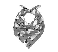 Poadnly Animales de granja de género neutro gris para niños ovejas,Bufanda tipo bandana para hombre y mujer: pañuelos elegantes y versátiles para el cuello y la cabeza.