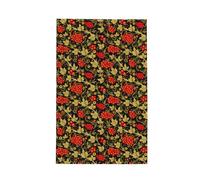 Poadnly Arándano Ruso Tradicional,Paños de Cocina absorbentes con diseño de gofre Toalla de Cocina, 41 x 66 cm