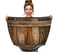 Poadnly Caja con tablones de Madera Viejos y Textura de Madera desgastada,Ropa Interior Grande para mamá, Ropa Interior novedosa de Gran tamaño, Bragas de Abuela, Regalos de Broma