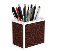 Poadnly Código rojo del programador, Portalápices para oficina, hogar y escuela, organizador de escritorio compacto para material de oficina.