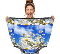 Poadnly Flor de Margarita fragante,Ropa Interior Grande para mamá, Ropa Interior novedosa de Gran tamaño, Bragas de Abuela, Regalos de Broma
