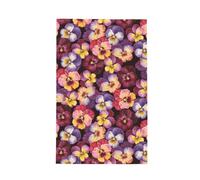 Poadnly Flores de Pensamiento en Acuarela,Paños de Cocina absorbentes con diseño de gofre Toalla de Cocina, 41 x 66 cm