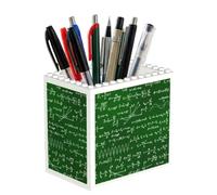 Poadnly Fórmulas de ecuaciones matemáticas, Portalápices para oficina, hogar y escuela, organizador de escritorio compacto para material de oficina.