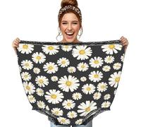 Poadnly Hermosas Margaritas Blancas,Ropa Interior Grande para mamá, Ropa Interior novedosa de Gran tamaño, Bragas de Abuela, Regalos de Broma
