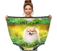 Poadnly Lindo Cachorro en Spring Park,Ropa Interior Grande para mamá, Ropa Interior novedosa de Gran tamaño, Bragas de Abuela, Regalos de Broma