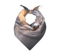 Poadnly Lindo perrito Jack Russell Terrier,Bufanda tipo bandana para hombre y mujer: pañuelos elegantes y versátiles para el cuello y la cabeza.