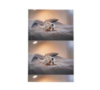 Poadnly Lindo Perrito Jack Russell Terrier,Paños de Cocina absorbentes con diseño de gofre Toalla de Cocina, 41 x 66 cm