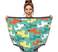 Poadnly Lindo y Divertido Perrito de Dibujos Animados,Ropa Interior Grande para mamá, Ropa Interior novedosa de Gran tamaño, Bragas de Abuela, Regalos de Broma