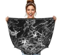 Poadnly Mármol Negro, Plateado y Gris Grafito,Ropa Interior Grande para mamá, Ropa Interior novedosa de Gran tamaño, Bragas de Abuela, Regalos de Broma