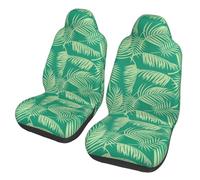 Poadnly Palmera Tropical,Funda para Asiento de Coche Protectores para Asientos Delanteros de Coche, 2 Unidades