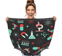 Poadnly Patrones de la química Verde y la Ciencia,Ropa Interior Grande para mamá, Ropa Interior novedosa de Gran tamaño, Bragas de Abuela, Regalos de Broma