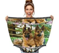 Poadnly Perro Pastor alemán, Mascota Colorida y Adorable,Ropa Interior Grande para mamá, Ropa Interior novedosa de Gran tamaño, Bragas de Abuela, Regalos de Broma