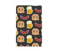 Poadnly Pretzel y Cerveza,Paños de Cocina absorbentes con diseño de gofre Toalla de Cocina, 41 x 66 cm
