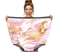 Poadnly Rosa Brillante Dorado,Ropa Interior Grande para mamá, Ropa Interior novedosa de Gran tamaño, Bragas de Abuela, Regalos de Broma