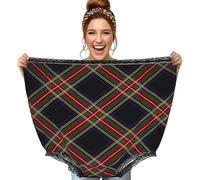 Poadnly Tartán Black Stewart Moderno,Ropa Interior Grande para mamá, Ropa Interior novedosa de Gran tamaño, Bragas de Abuela, Regalos de Broma
