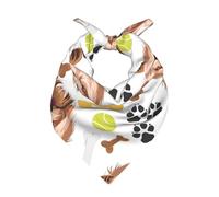 Poadnly Yorkshire Terrier, perro sonriente,Bufanda tipo bandana para hombre y mujer: pañuelos elegantes y versátiles para el cuello y la cabeza.