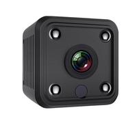 POAHNCU Cámara Deportiva, Cámara de Seguridad Inteligente for el hogar con visión Nocturna por Infrarrojos y Ranura for Tarjeta integrada para Ciclismo y Vlogs de Mascotas