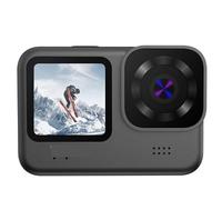 POAHNCU Cámara Deportiva, Cámara Deportiva antivibración con Pantalla de Control Remoto, Resistente al Agua, grabadora conducción para Ciclismo y Vlogs de Mascotas