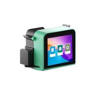 POAHNCU Código de impresión de 12.7 mm Fecha del Logotipo Etiqueta de caducidad Mini Impresora de inyección de Tinta térmica portátil,para Etiqueta de Fecha de Texto