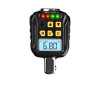 POAHNCU Dinamometrica, Medidor digital con pantalla retroiluminada, comprobador de llaves, dos modos trabajo ajustables, cuatro unidades conmutables, luz y sonido,moto coche camión.(340)