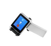 POAHNCU Gray 12.7 mm Fecha de expiración de la máquina Codificación de la máquina de codificación Impresora portátil de Tinta portátil portátil,para Etiqueta de Fecha de Texto