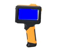 POAHNCU Impresora de inyección de Tinta portátil, Impresora De Inyección Tinta For Etiquetas, Código QR Fecha, Patrón Texto, Máquina Codificadora Portátil Inteligente En Varios Idiomas,para etiquet