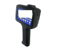 POAHNCU Impresora de inyección de Tinta portátil, Impresora De Inyección Tinta Mano, Color Negro, 12.7mm, Código Lote Barras QR Portátil, Fecha, Número, Etiqueta Caducidad,para etiquet