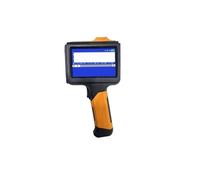 POAHNCU Impresora de inyección de Tinta portátil, Impresora De Inyección Tinta Portátil 12,7 Mm, Código QR, Barras, Número Lote, Fecha, Identificación, Caducidad, Etiqueta Oficina,para etiquet