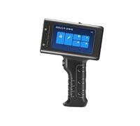 POAHNCU Impresora de inyección de Tinta portátil, Impresora De Inyección Tinta Portátil 12,7 Mm For Código Barras, QR, Codificador Etiquetas Y Mano,para etiquet