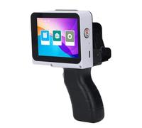 POAHNCU Impresora de inyección de Tinta portátil, Impresora De Inyección Tinta Portátil 12,7 Mm For Código Barras, Fecha, Etiqueta, Número Lote,para etiquet