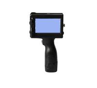 POAHNCU Impresora de inyección de Tinta portátil, Impresora De Inyección Tinta Portátil 25,4 Mm con Cartuchos Secado Rápido,para etiquet