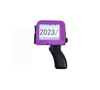 POAHNCU Impresora de inyección de Tinta portátil, Impresora De Inyección Tinta Portátil, For Códigos QR Texto, Números Lote, Fechas,para etiquet