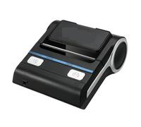 POAHNCU Impresora de inyección de Tinta portátil, Impresora De Recibos Inalámbrica Térmica Bluetooth 80 Mm Móvil 3 Pulgadas,para etiquet