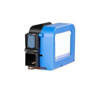 POAHNCU Impresora de inyección de Tinta portátil, Impresora Portátil, De Inyección Tinta Mano, Mini Etiquetas, Código QR Texto, Barras, Imágenes, Identificación Número Lote,para etiquet