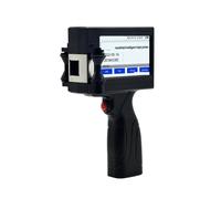 POAHNCU Impresora de inyección de Tinta portátil, Máquina De Impresión Portátil con Impresora Inyección Tinta, Codificadora Números Lote, Fecha Producción Y Vida Útil,para etiquet