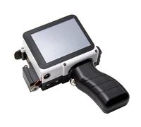 POAHNCU Impresora de inyección de Tinta portátil, Máquina De Prensado En Caliente, Miniboquilla Inyección Tinta Portátil 12.7mm, QR, Fecha Lote, Número, Codificación Caducidad,para etiquet